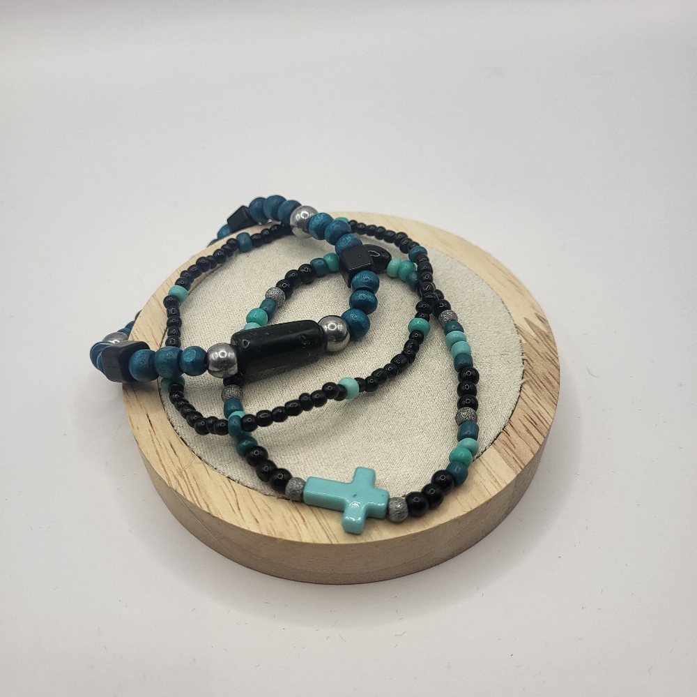 🍍 Handmade 3 Piece Bracelet Set